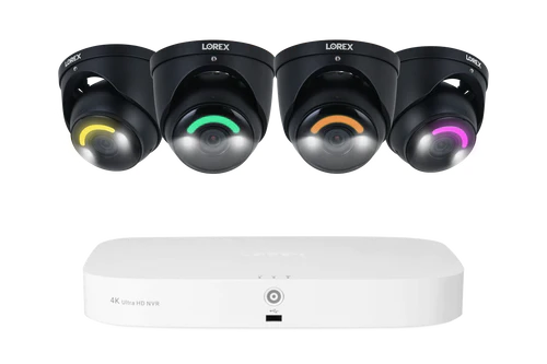 Fusion 4K 16 Camera Capable (8 Wired and 8 Wi-Fi) 2TB Wired NVR System with Dome Cameras Featuring Smart Security Lighting & Professional Installation