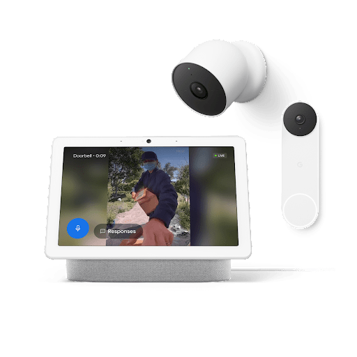 Nest Video Doorbell & WiFi Camera Bundle with Professional Installation